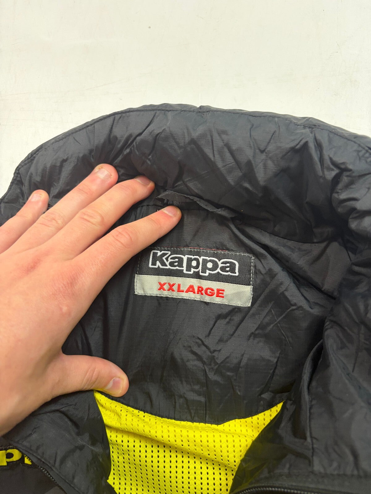 Vintage Borussia Dortmund 2007/08 Kappa football rain jacket (XXL)
