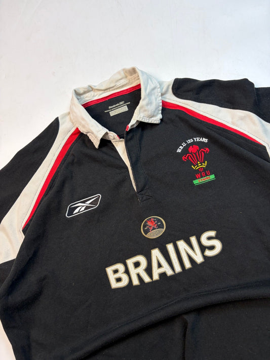 Vintage Wales 2005/06 Reebok anniversary rugby shirt (XL)