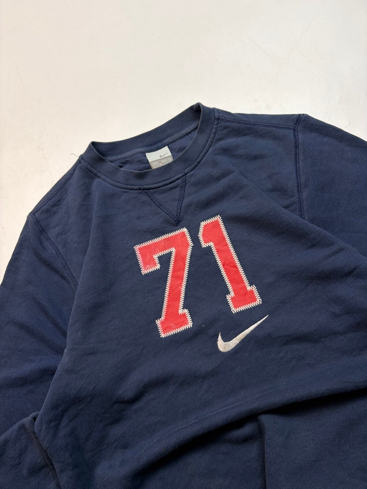 Vintage Nike 71 centre swoosh sweatshirt (S)