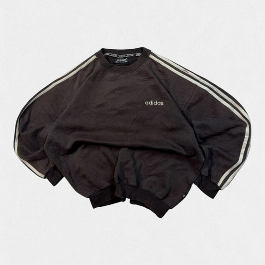 `Vintage 90s adidas originals side stripe sweatshirt (S)