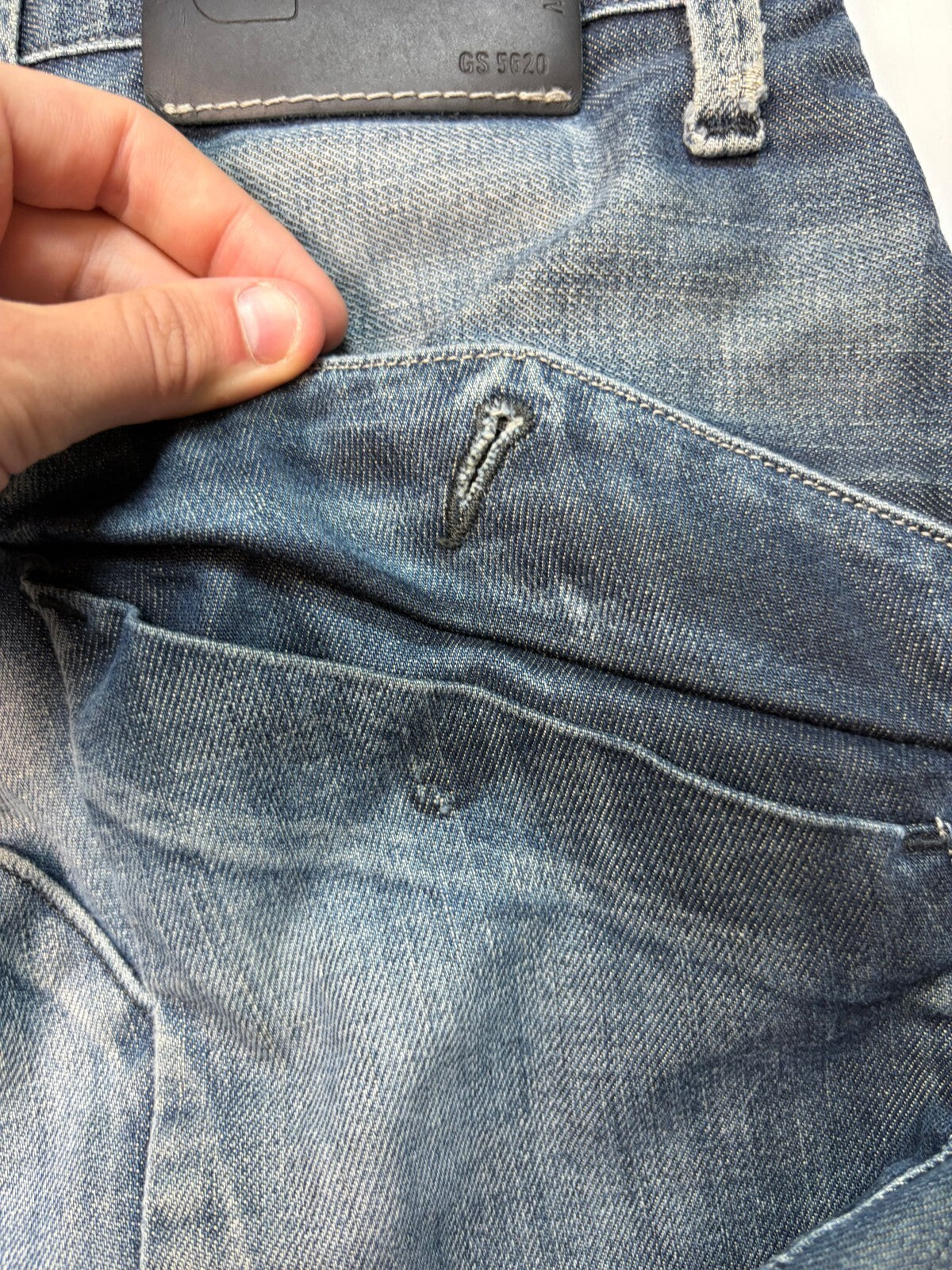 Vintage G star raw baggy denim jeans (W34)
