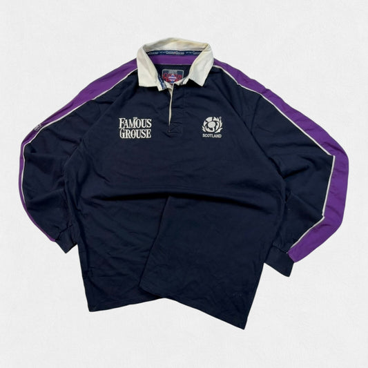 Vintage Scotland 1999/00 Cotton Oxford rugby shirt (XXL)