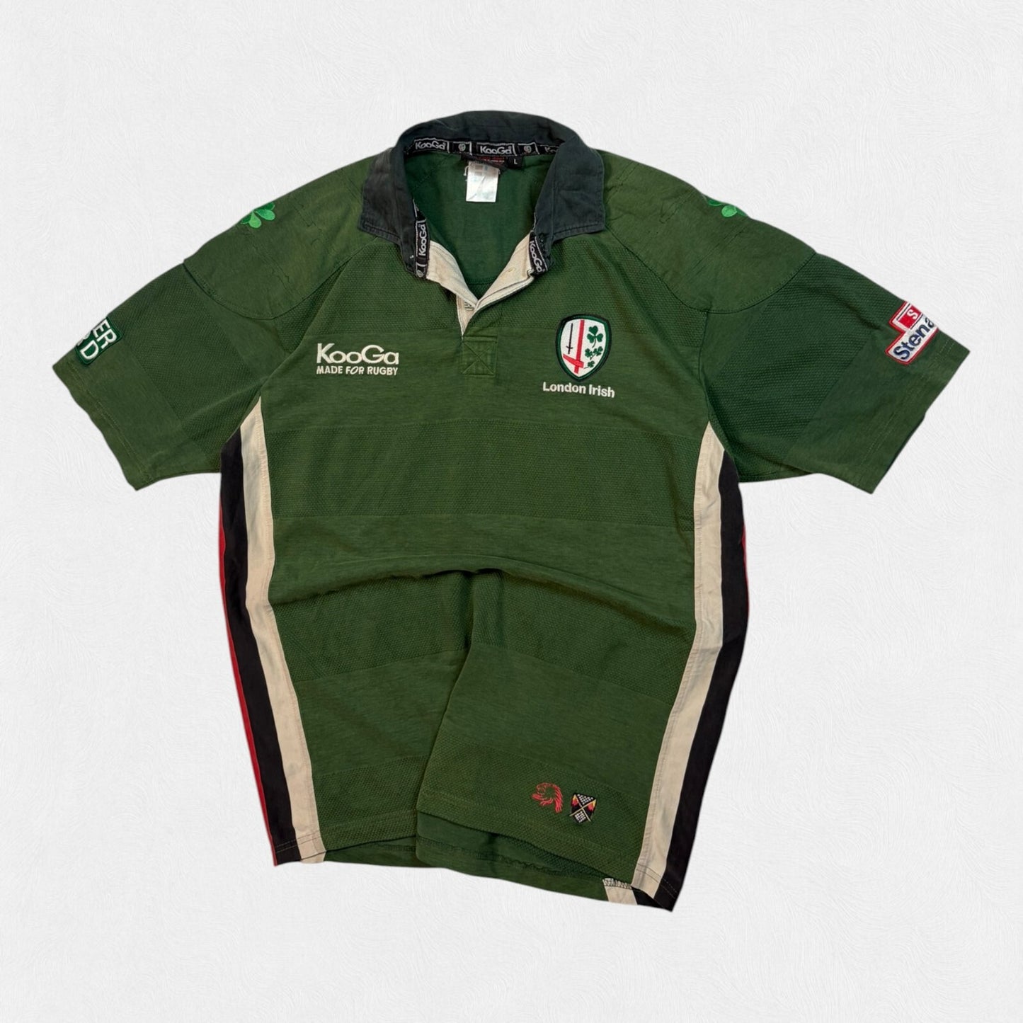 Vintage London Irish 2001/02 Kooga rugby shirt (L)
