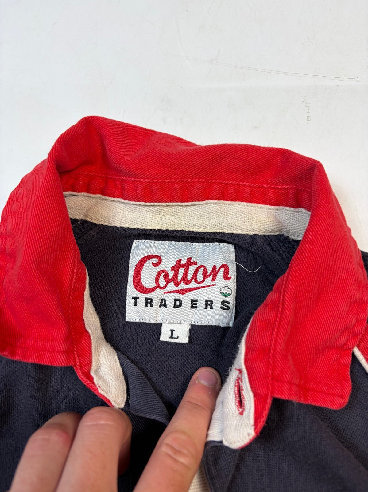 Vintage England 1996/97 Cotton Traders training rugby shirt (L)