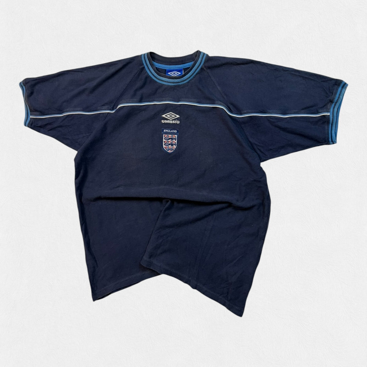 Vintage 90s England Umbro football tee (XL)