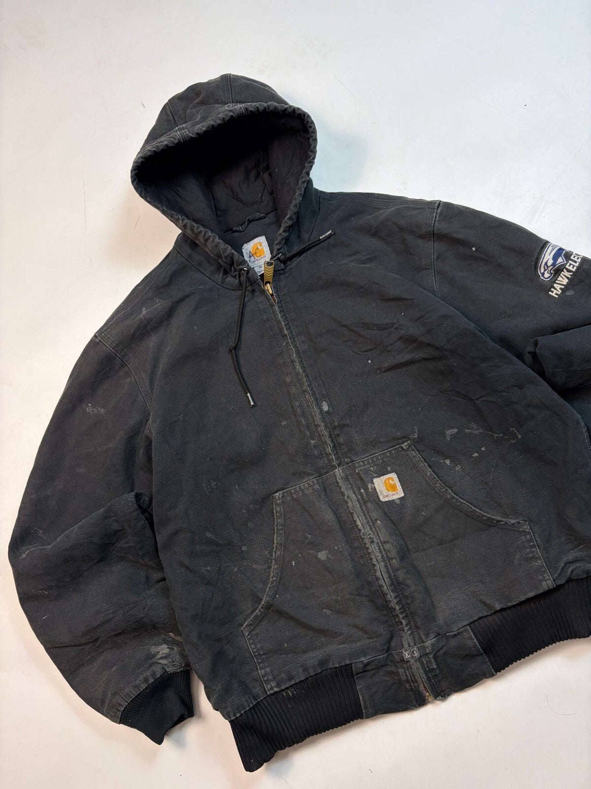 Carhartt workwear hooded active jacket (M)