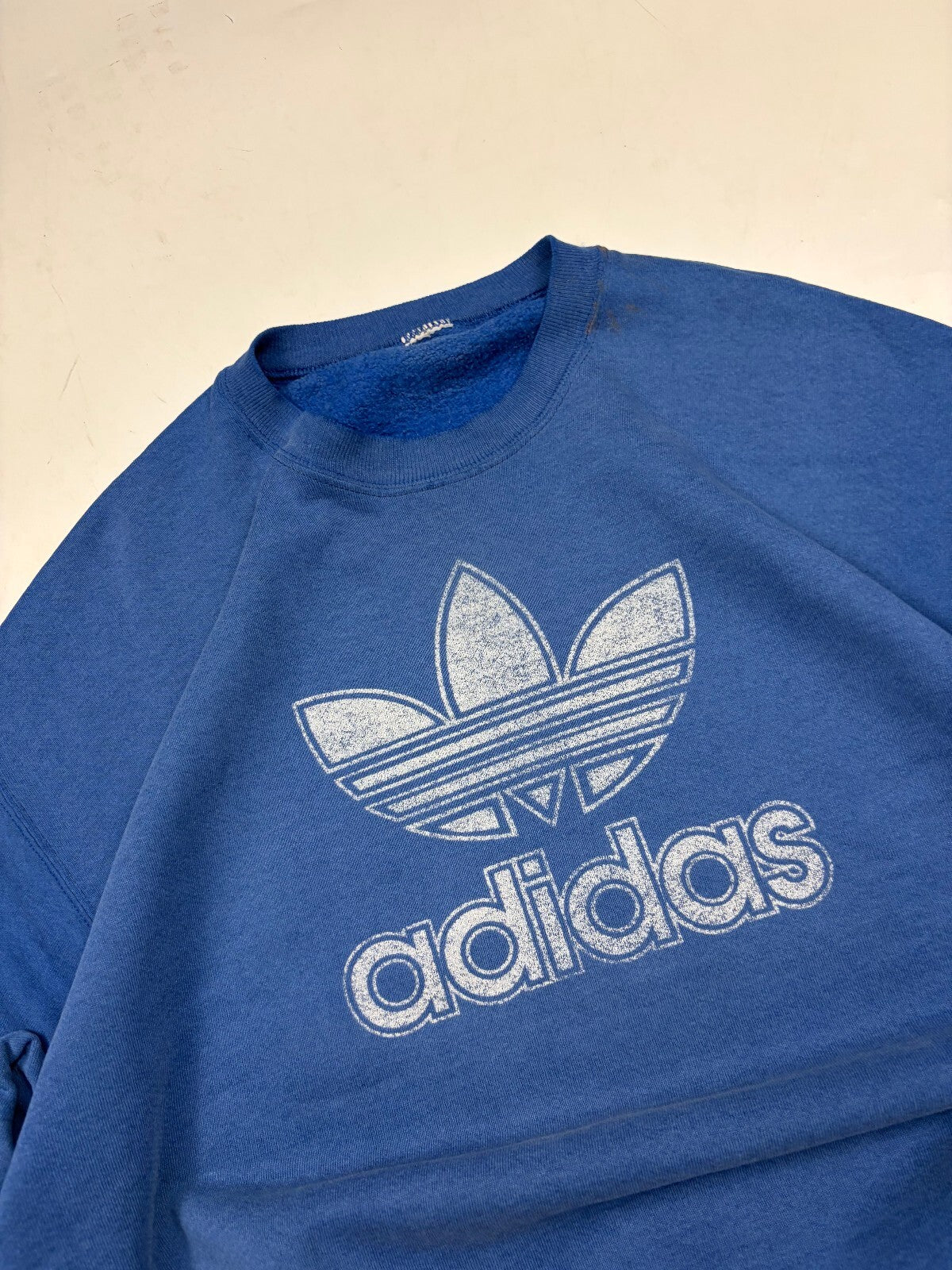 Vintage 90s Adidas originals centre logo sweatshirt (L)