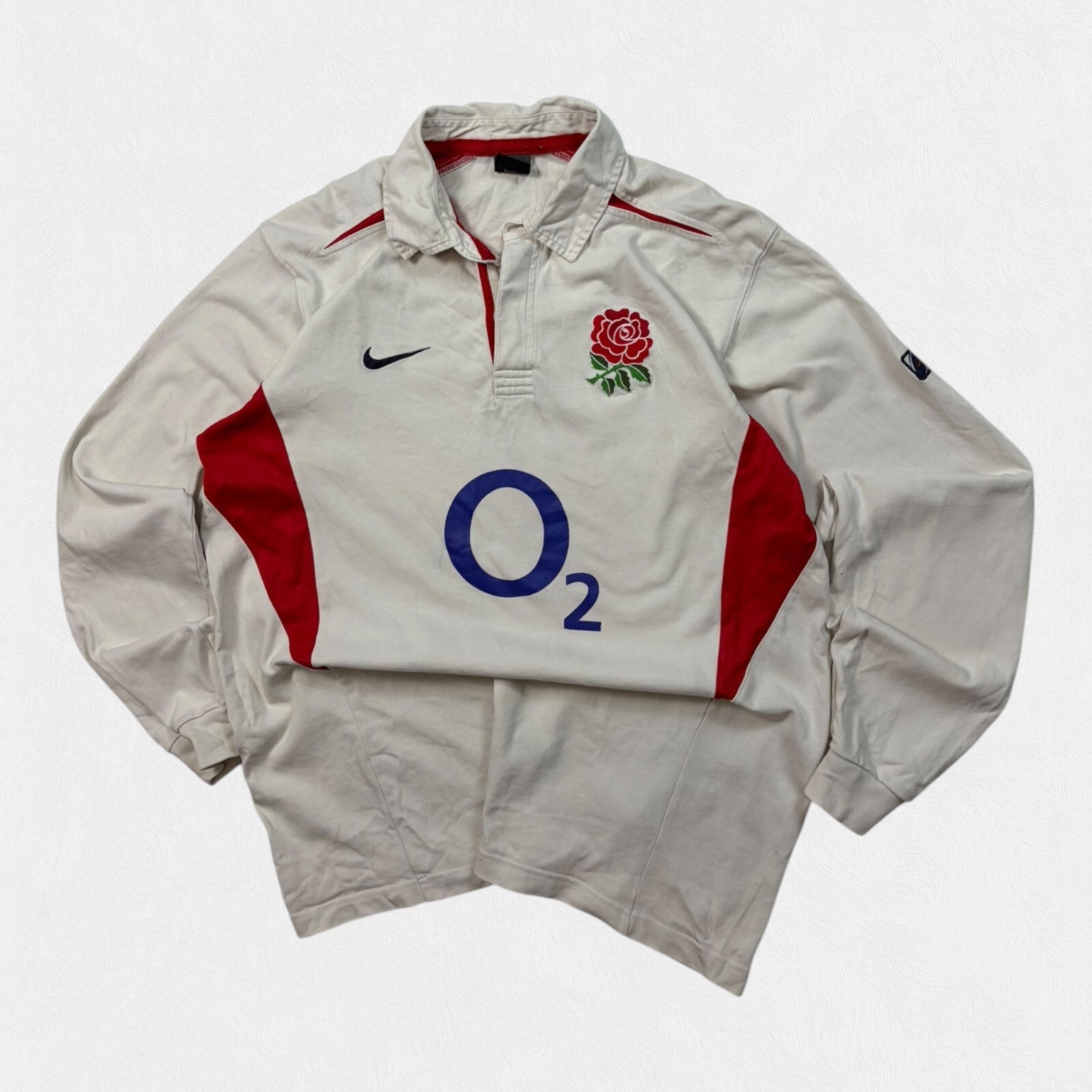 Vintage England 2003-05 Nike home rugby union shirt (L)