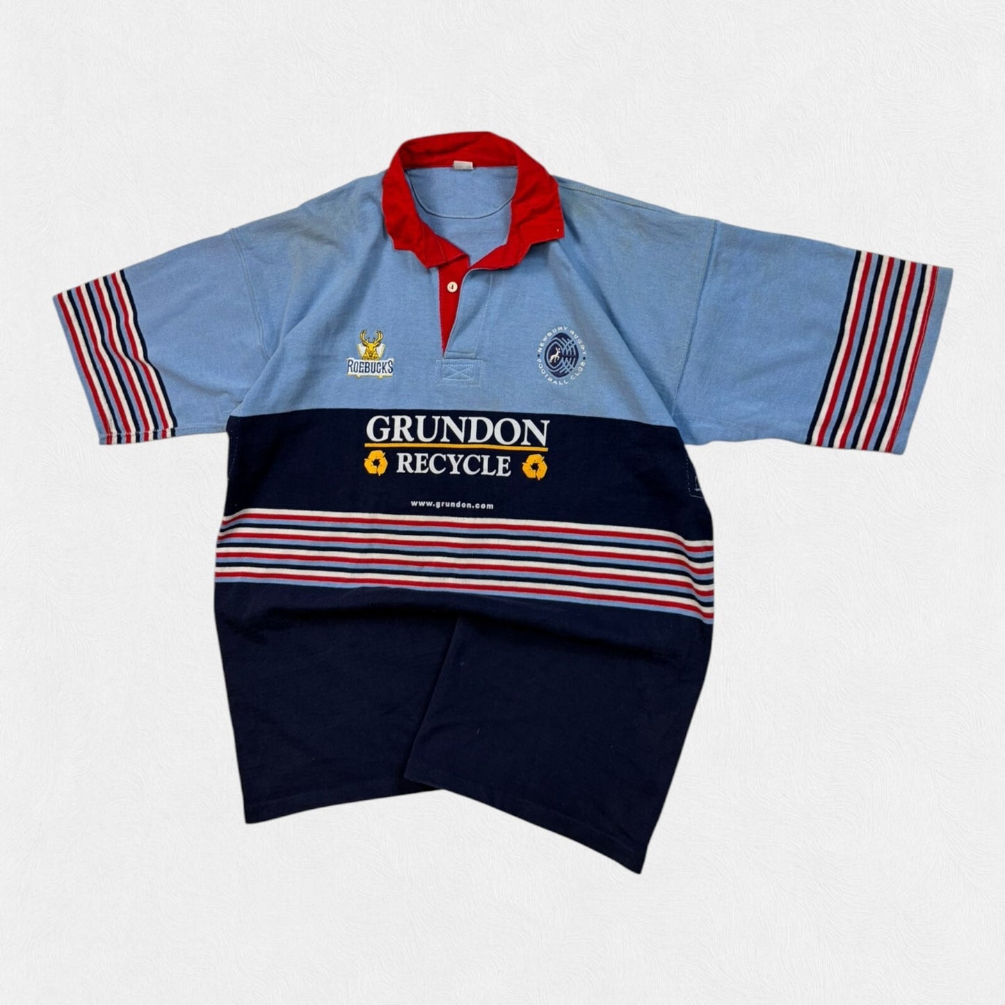 Vintage 90s Newbury Blues rugby union shirt (XL)
