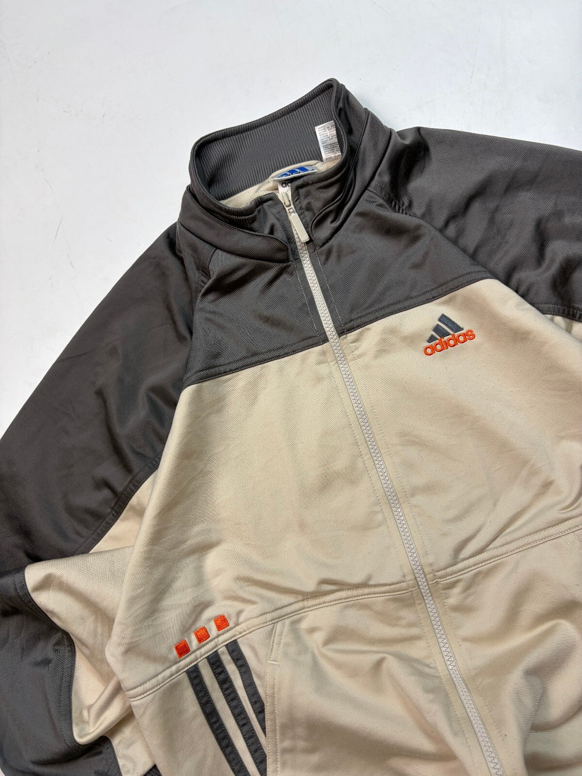 Vintage 90s Adidas colour block full tracksuit (S)