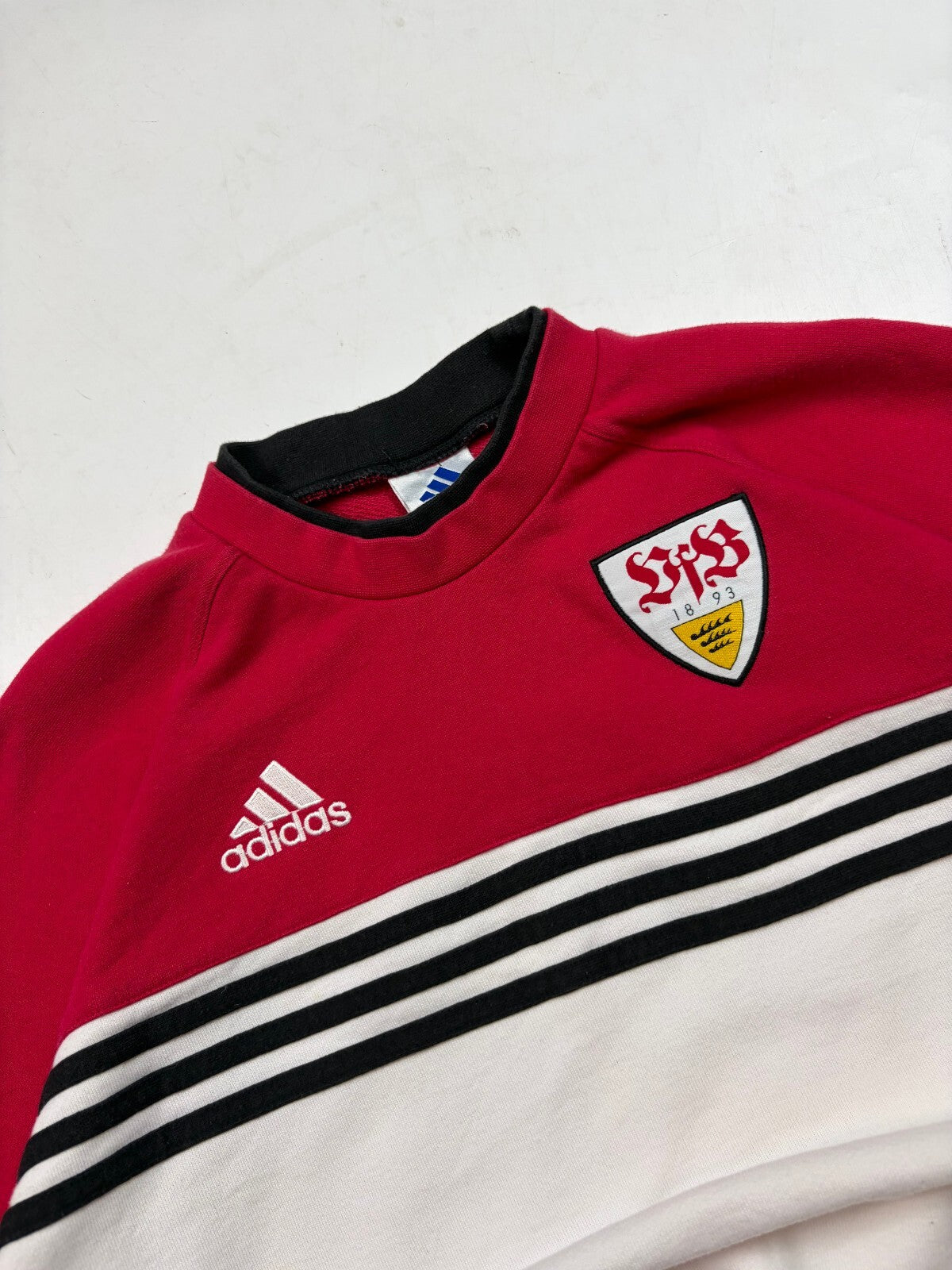 Vintage Stuttgart 1998-00 Adidas football sweatshirt (M)