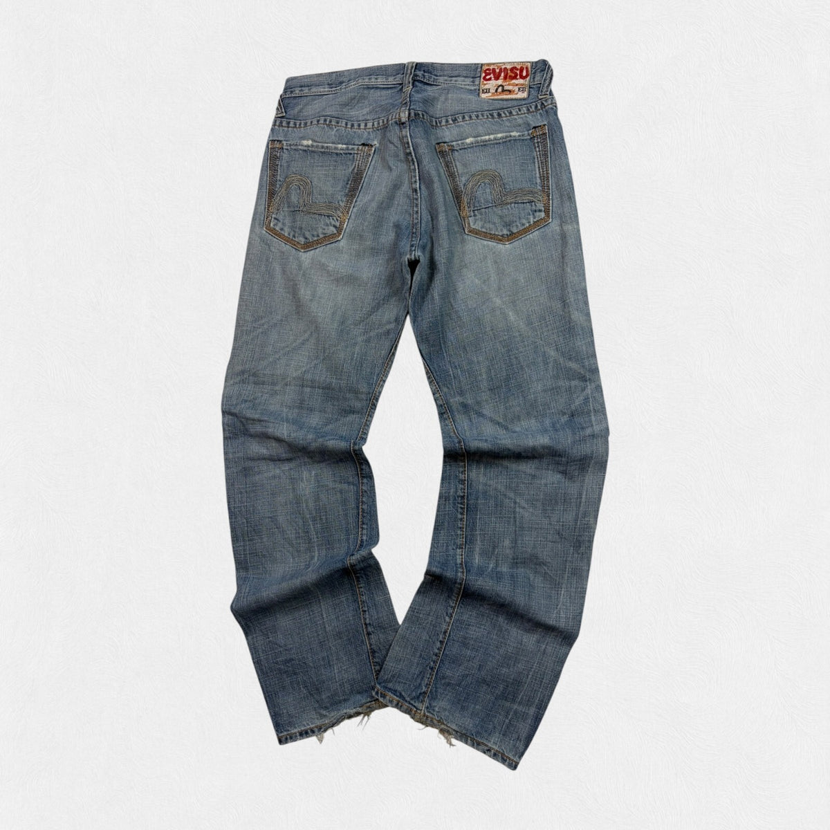 Vintage Y2K Evisu baggy hip hop jeans (W36)