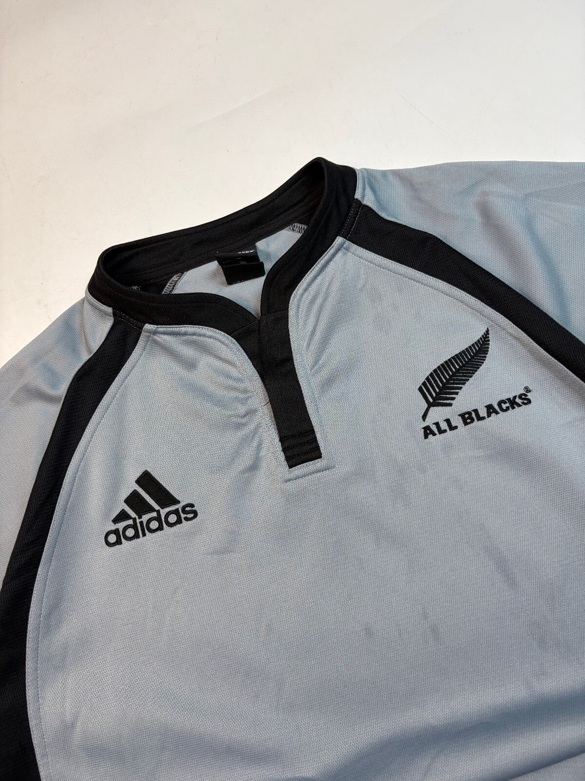 Vintage New Zealand all blacks 2003-05 Adidas away rugby shirt (XL)