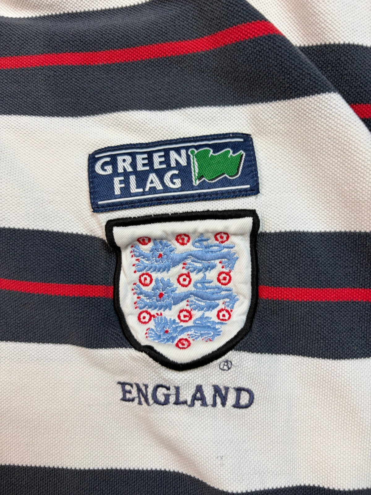 Vintage England 1998-00 Umbro football polo shirt (XXL)