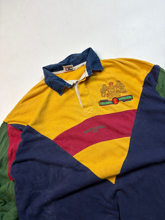 Vintage Hong Kong Mad Dog Kowloon 1993 sevens rugby shirt (XL)