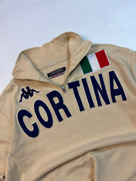 Vintage Kappa Cortina quarter zip sweatshirt (M)