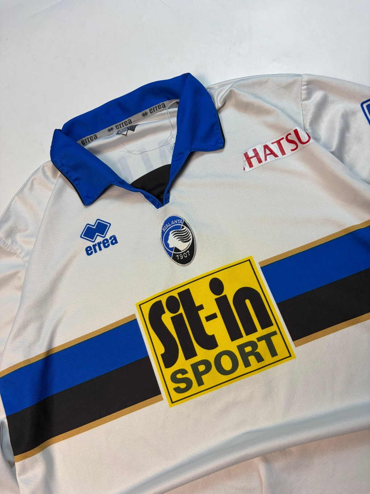 Vintage Atalanta 2007/08 Errea LS football shirt (3XL)