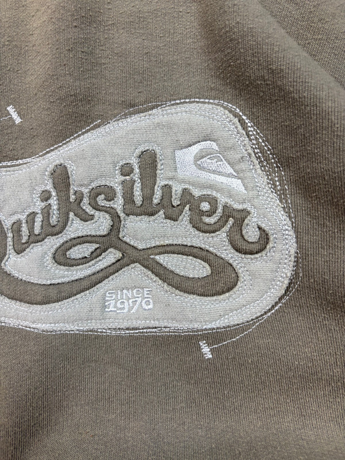 Vintage Y2K Quiksilver spell out sweatshirt (S)