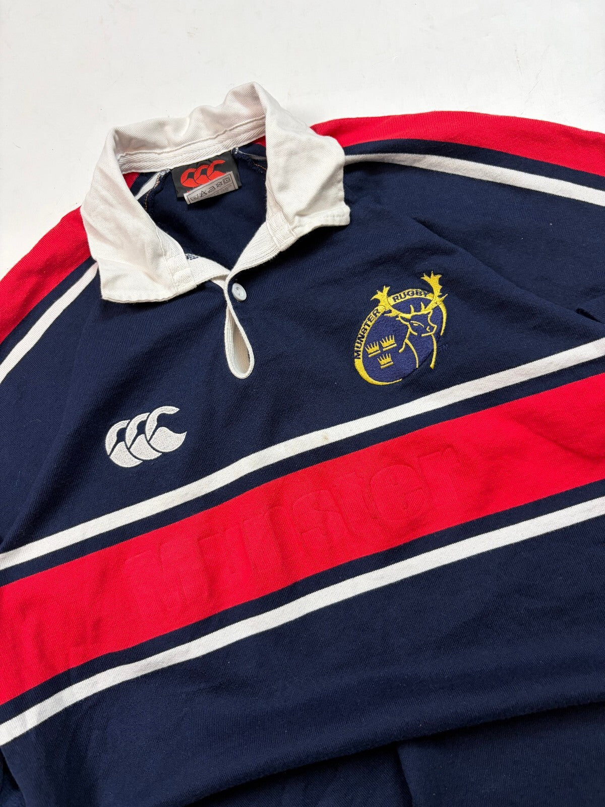 Vintage Munster 2003/04 Canterbury training rugby shirt (M)