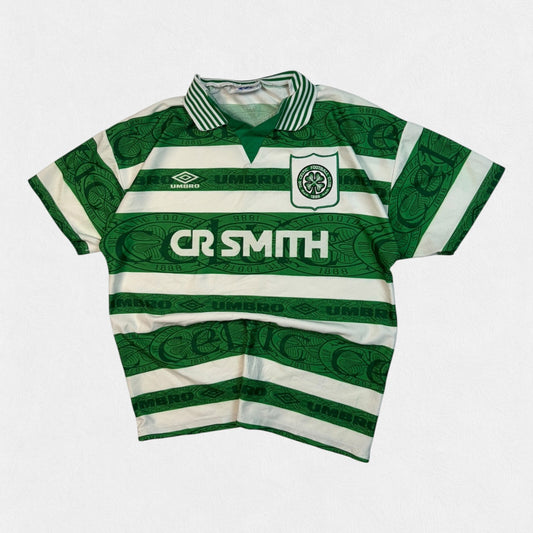 Vintage Celtic 1995-97 Umbro home football shirt (L)