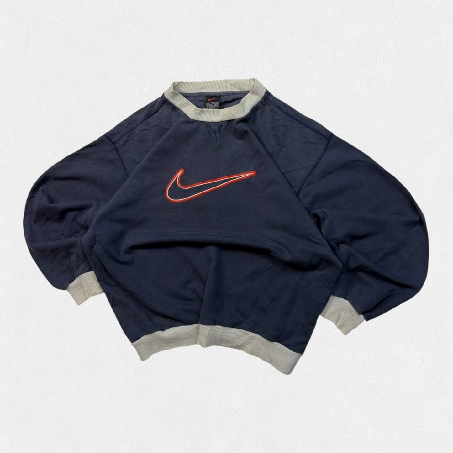 Vintage 90s Nike centre swoosh sweatshirt (S)