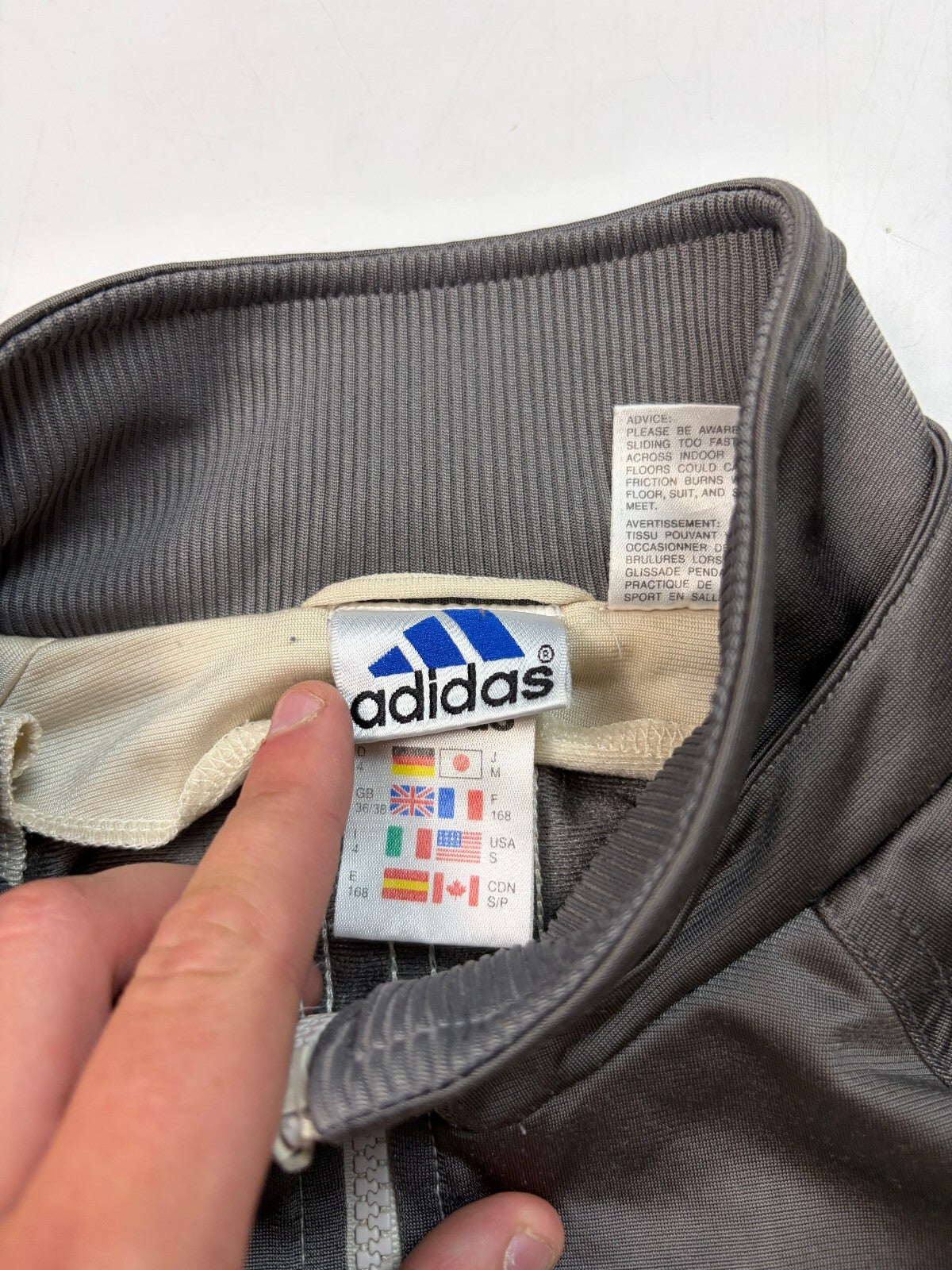 Vintage 90s Adidas colour block full tracksuit (S)