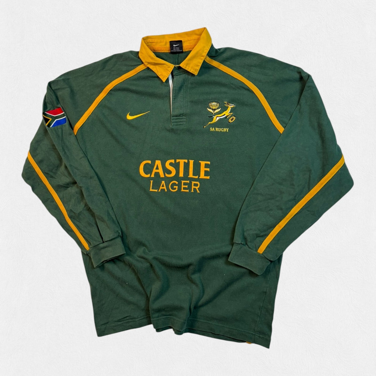 Vintage South Africa 2001/02 Nike rugby shirt (M)