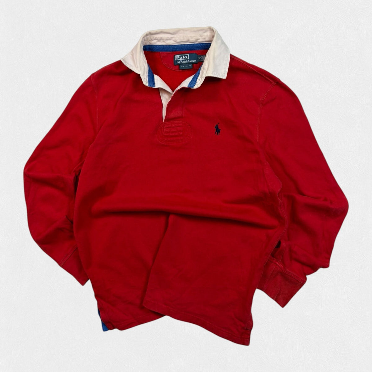 Vintage Ralph Lauren rugby polo shirt (M)