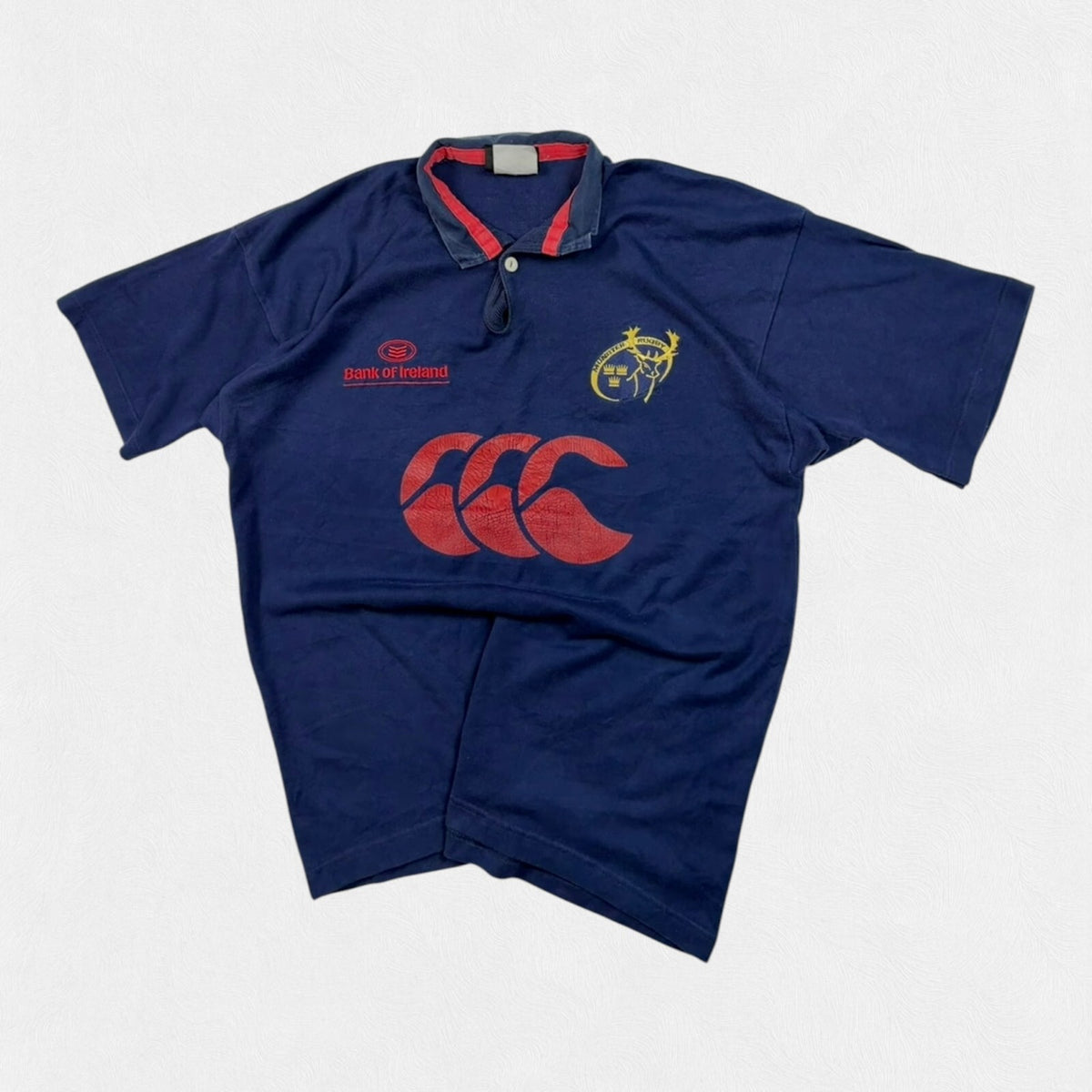 Vintage Munster 2003/04 Canterbury training rugby union shirt (M)