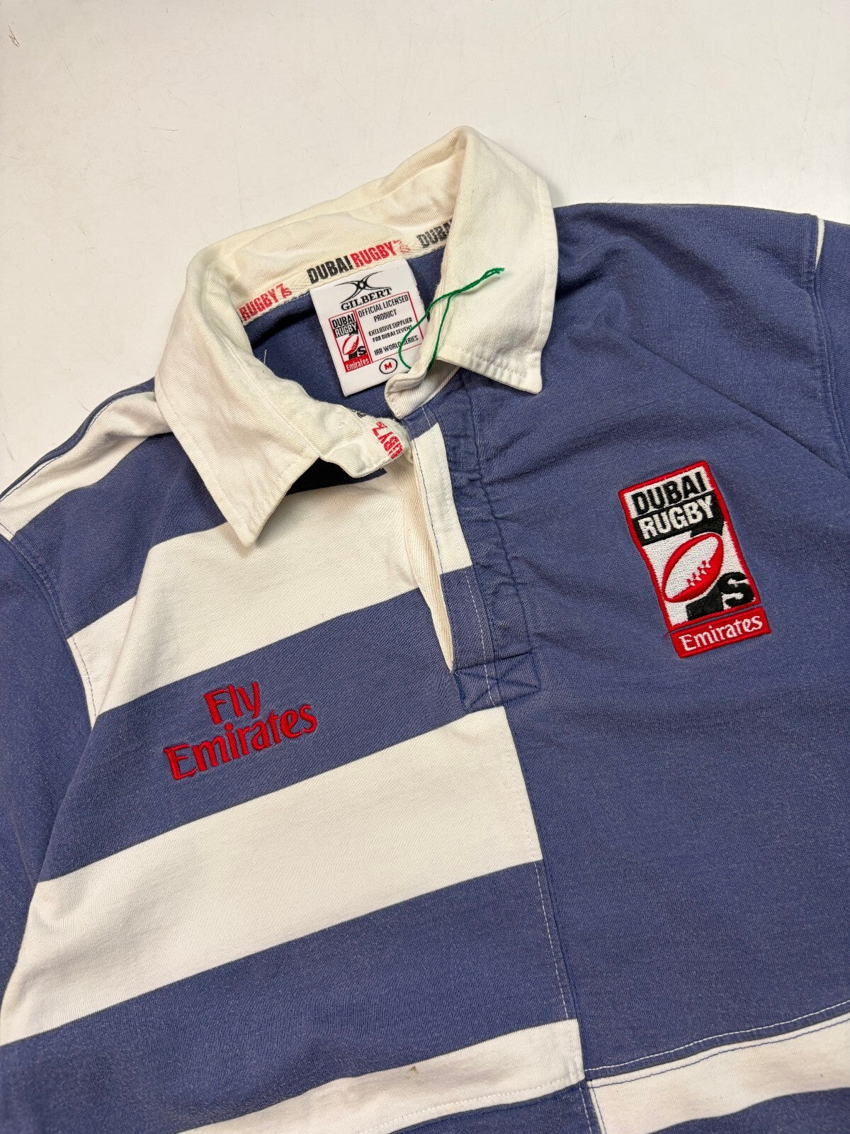 Vintage Dubai sevens Gilbert rugby shirt (M)