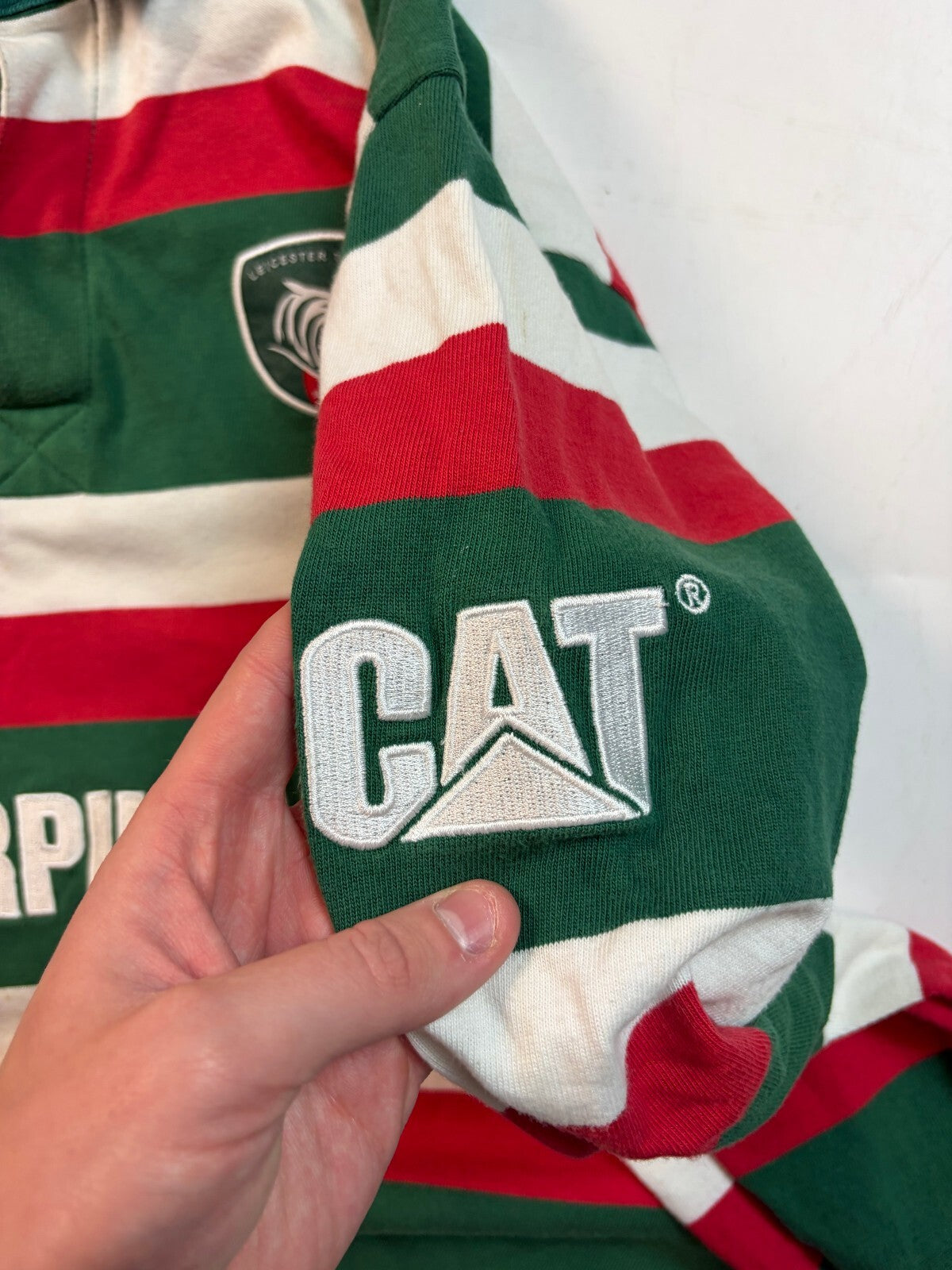 Vintage Leicester Tigers 2009/10 cotton traders rugby shirt (XL)