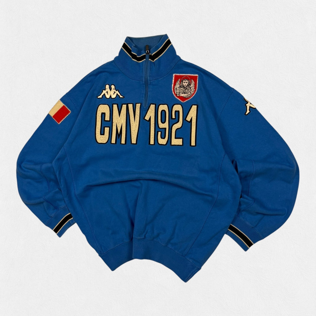 Vintage Kappa Italy quarter zip sweatshirt (XXL)