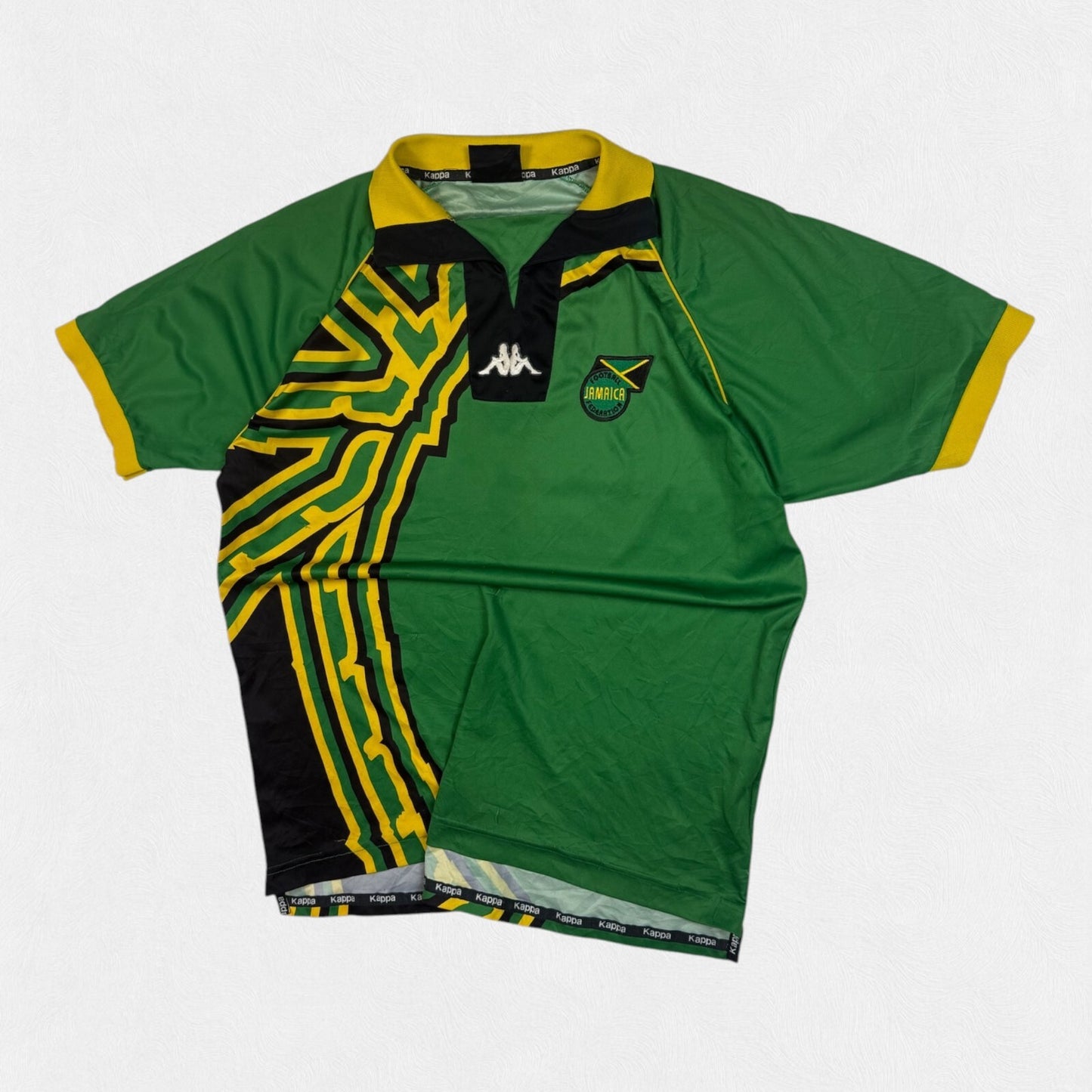 Vintage Jamaica 1998-00 Kappa away football shirt (M)