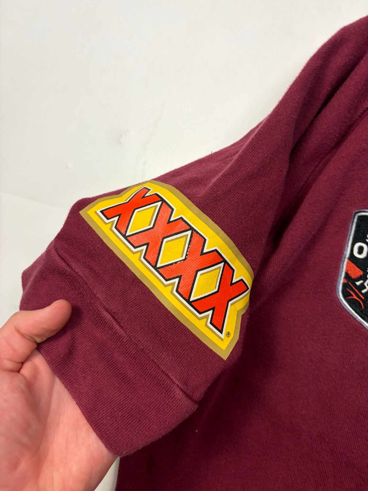 Vintage Queensland maroons state of origin Canterbury rugby league shirt (XL)