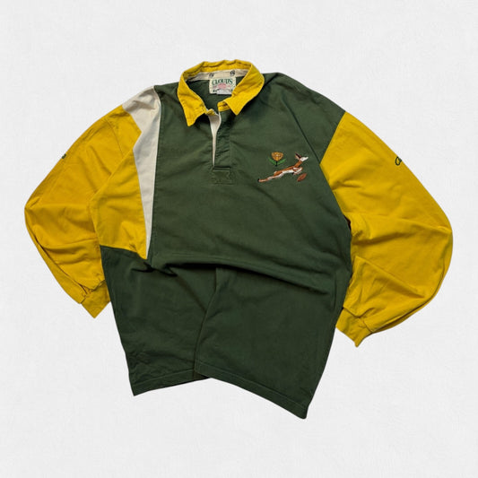 Vintage 90s South Africa supporters rugby union shirt (L)
