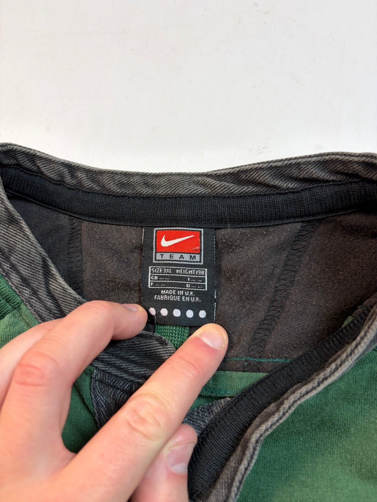 Vintage South Africa 1997-99 Nike training rugby shirt (3XL)