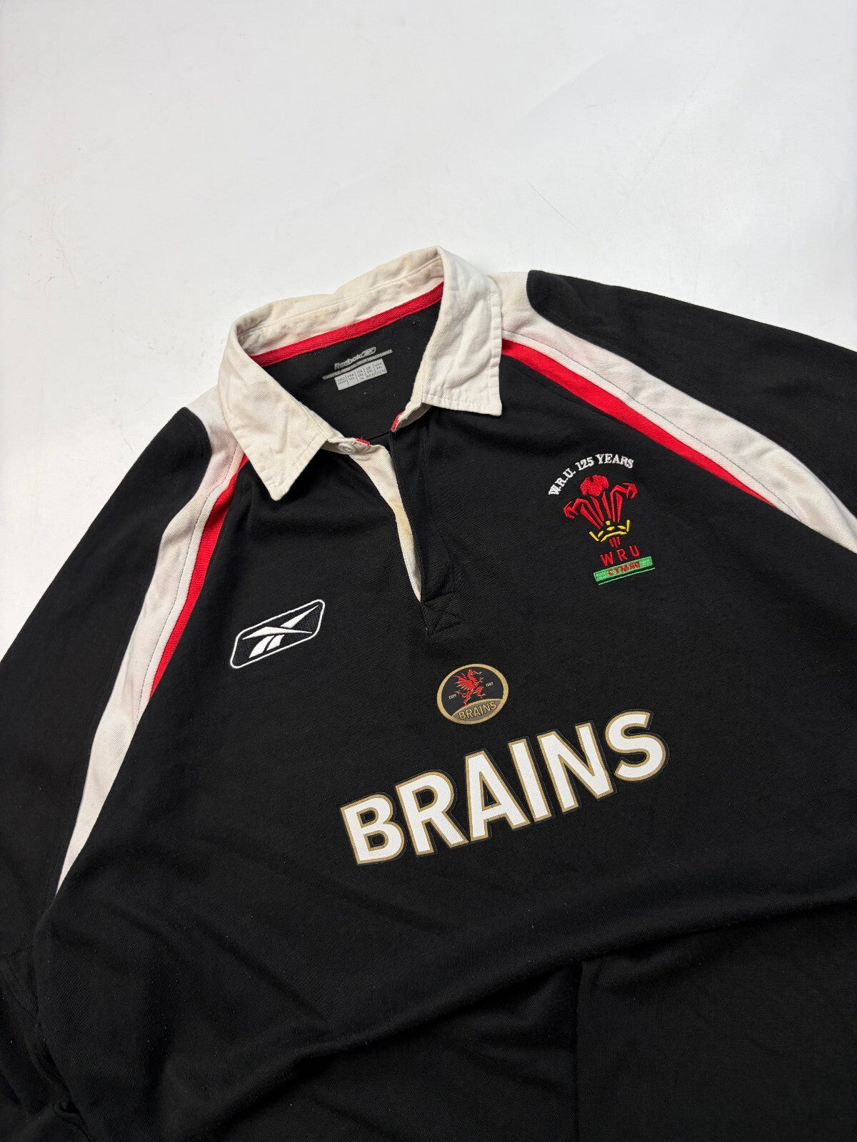 Vintage Wales 2005/06 Reebok anniversary rugby shirt (XXL)