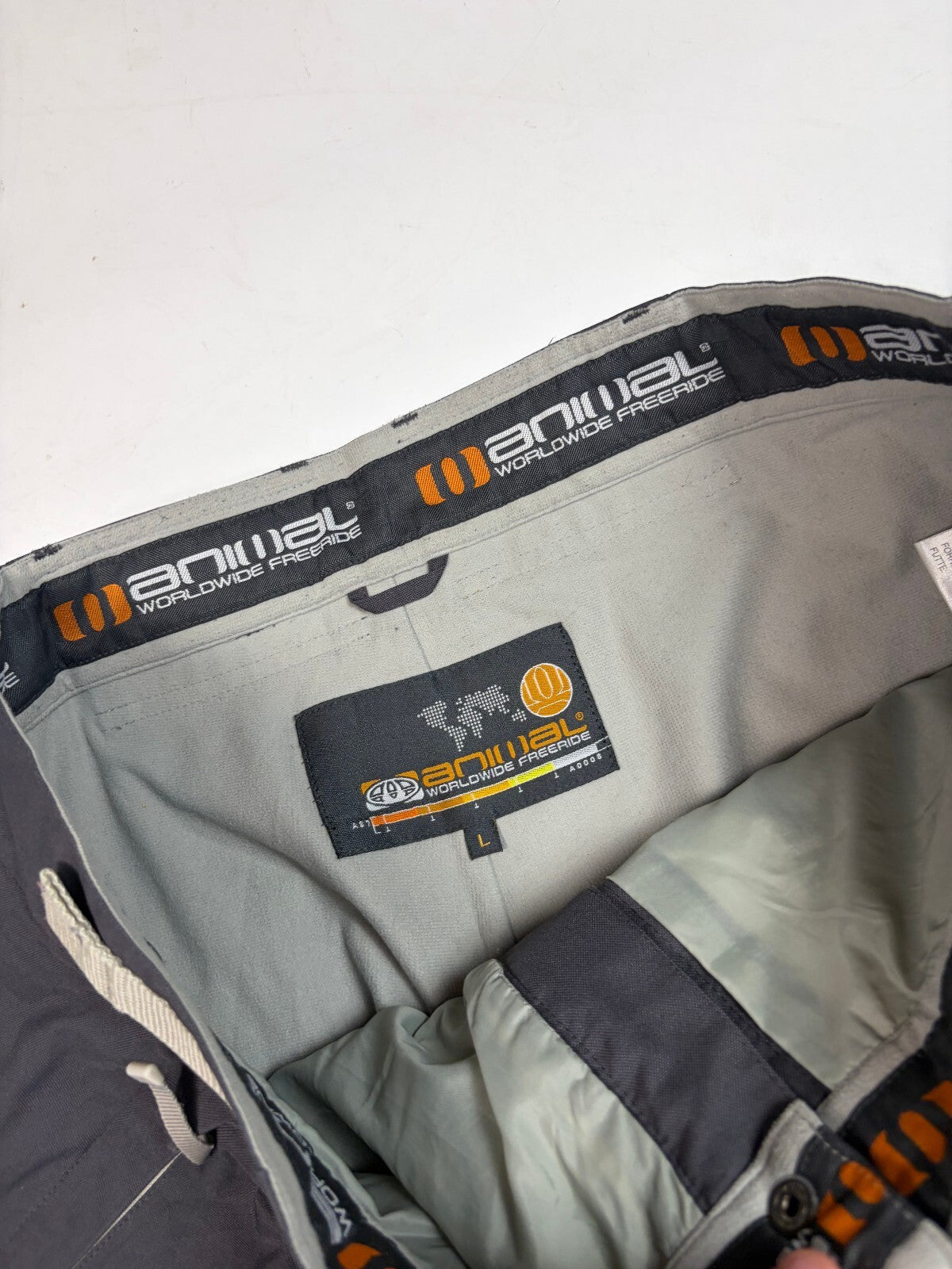 Vintage Y2K Animal salopettes ski pants (L)