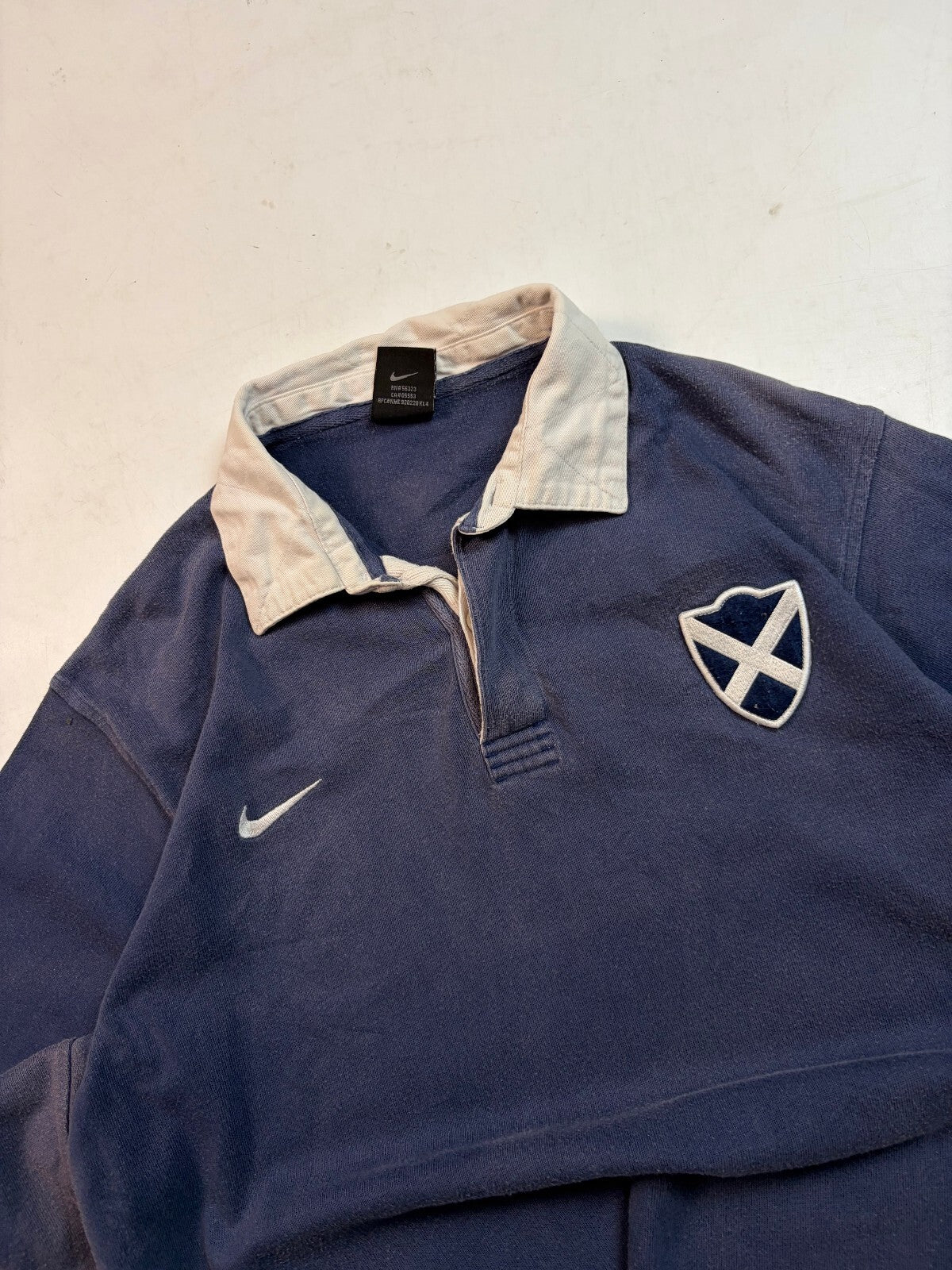 Vintage 2000s Scotland Nike supporters rugby shirt (M)