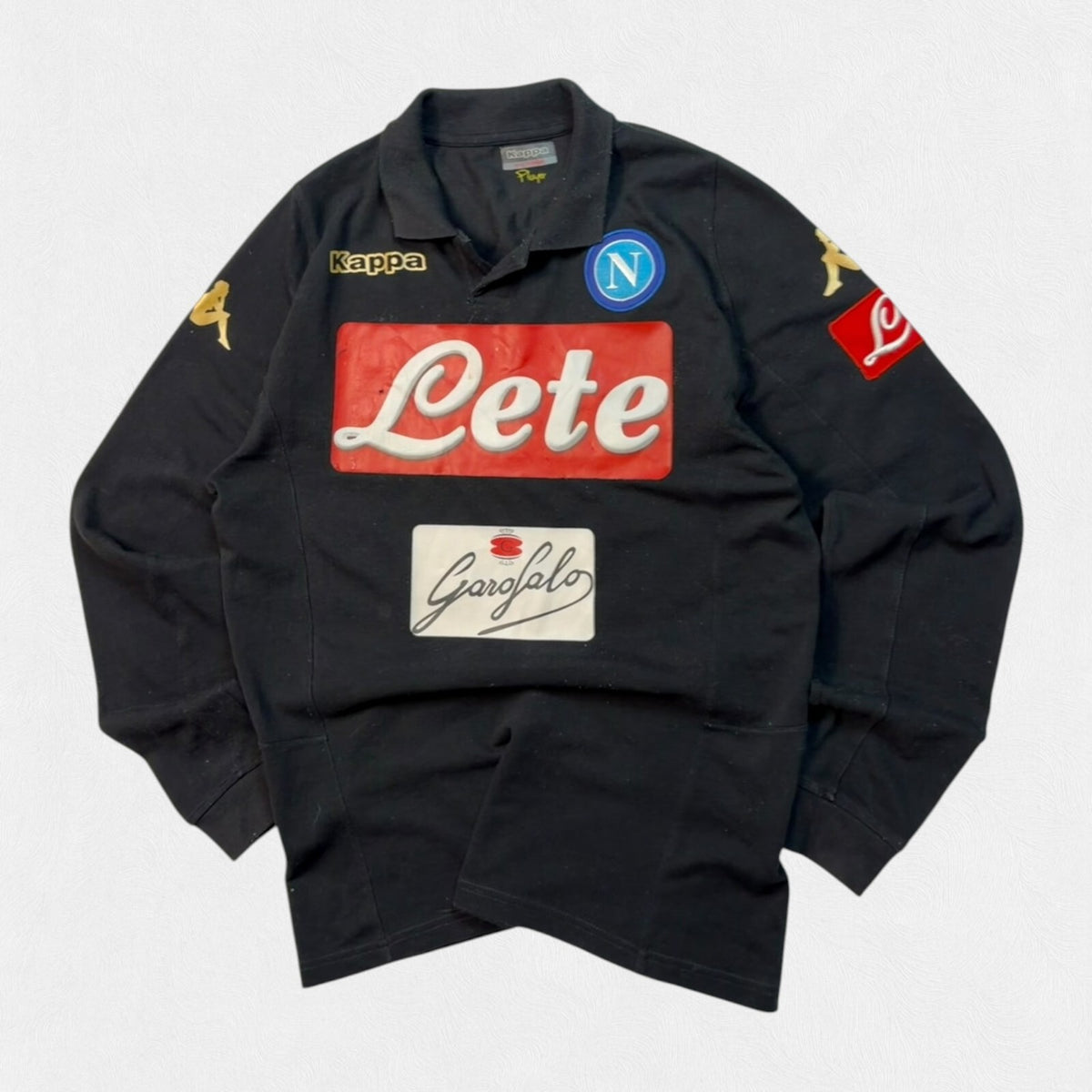 Napoli 2015/16 Kappa player issue training football shirt (XL)