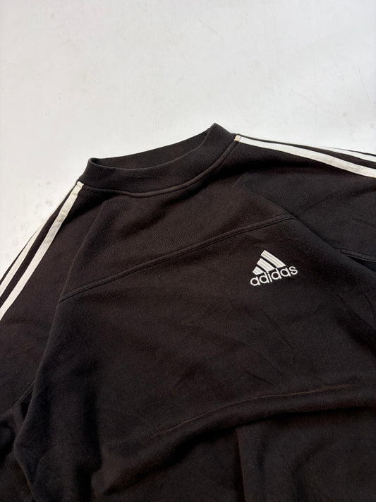 `Vintage 90s adidas side stripe sweatshirt (S)
