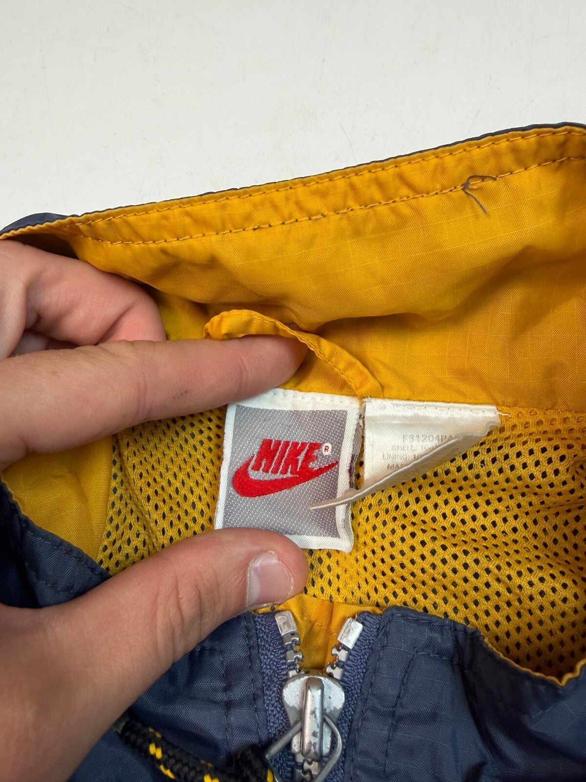 Vintage 90s Nike anorak windbreaker jacket (L)