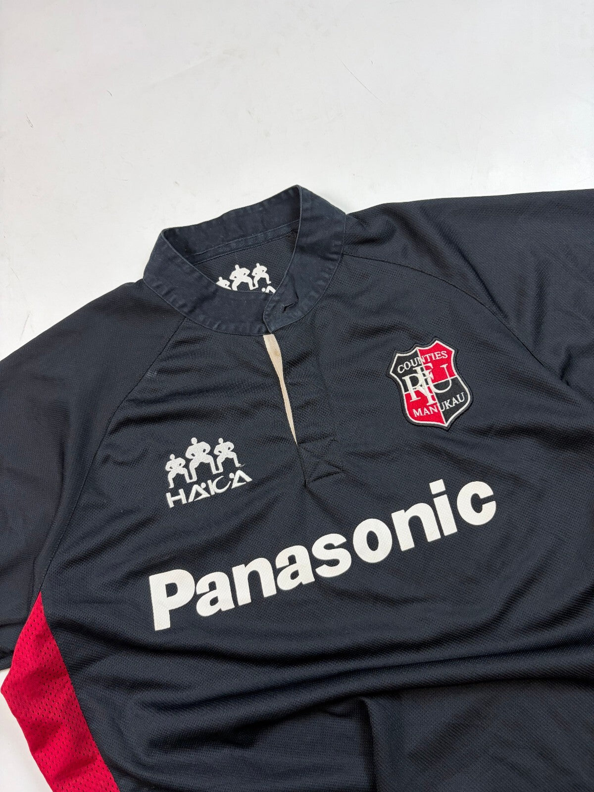 Vintage Counties Manukau Haka rugby union shirt (L)