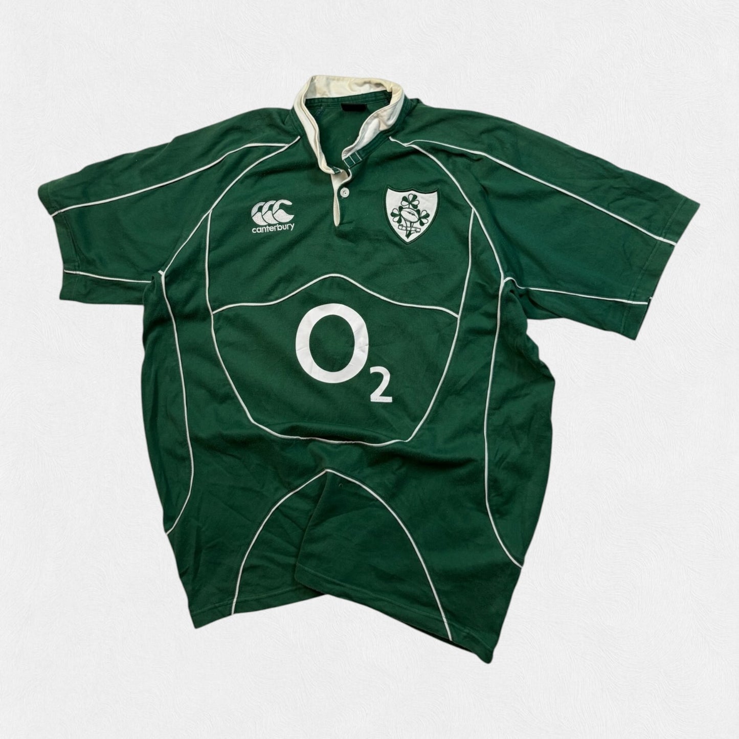 Vintage Ireland 2007/08 Canterbury rugby union shirt (XL)