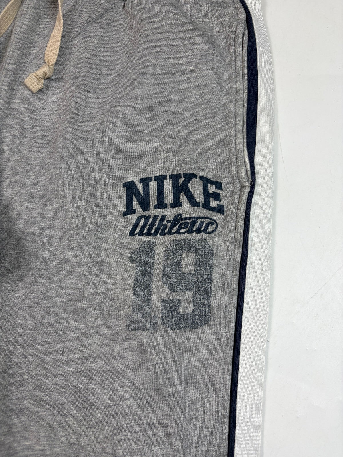 Vintage Nike side stripe baggy joggers (M)