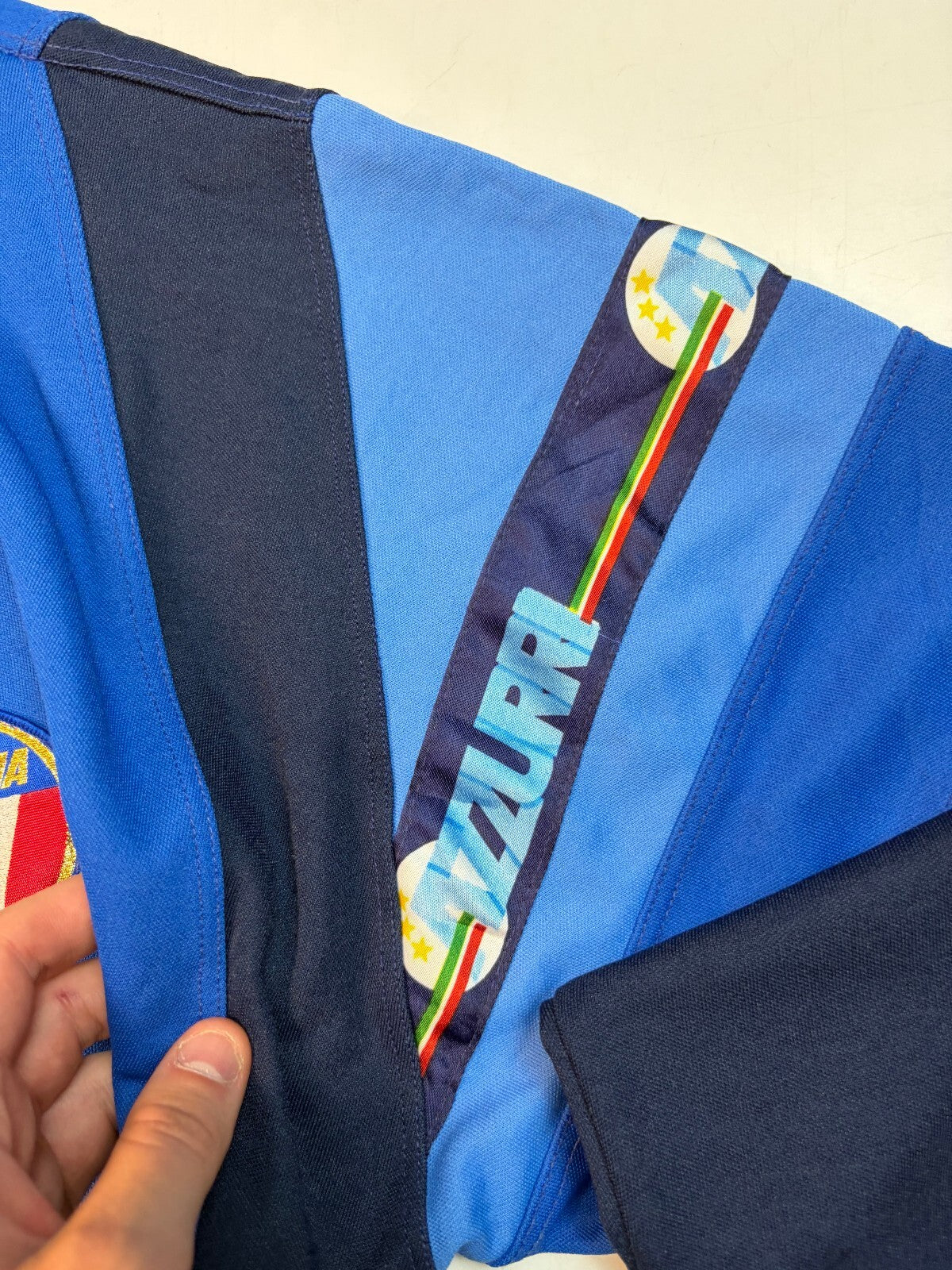 Vintage Italy 1990-92 Diadora football track jacket (L)