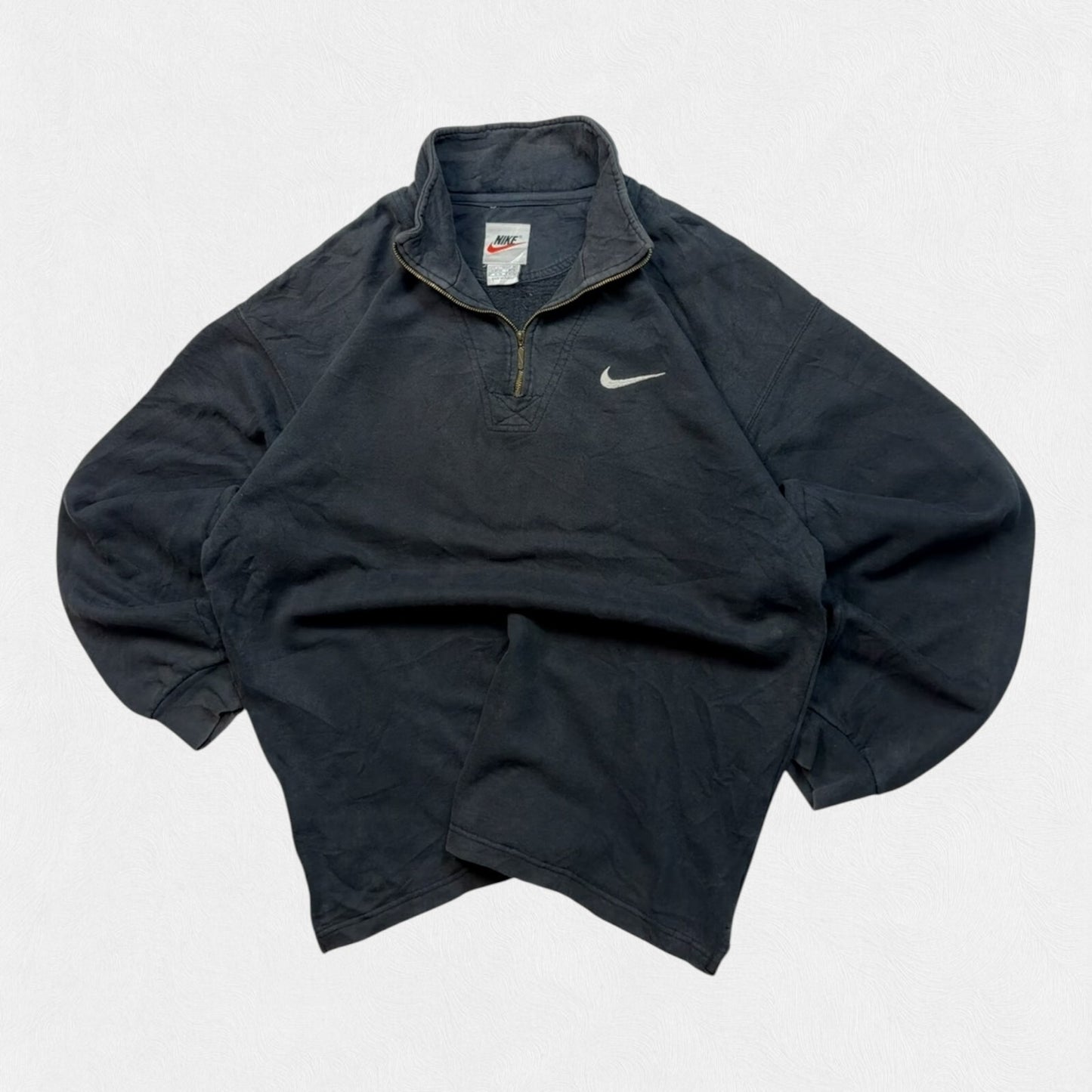 Vintage 90s Nike quarter zip sweatshirt (L)