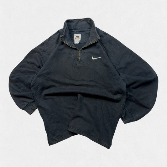 Vintage 90s Nike quarter zip sweatshirt (L)