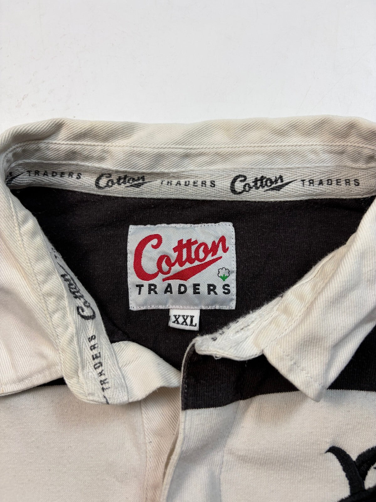 Vintage Barbarians 2000/01 Cotton Traders rugby shirt (XXL)