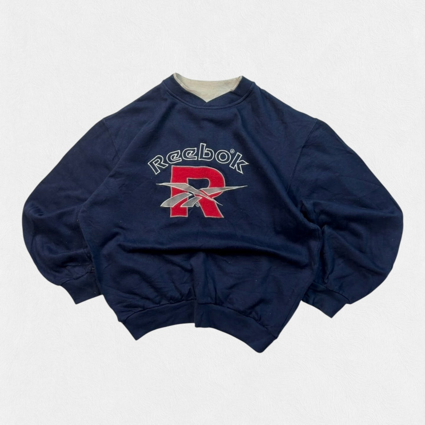 Vintage 90s reebok centre logo sweatshirt (XS)